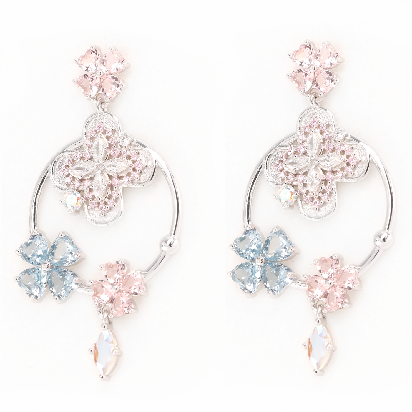 Glacial Cascade Earrings