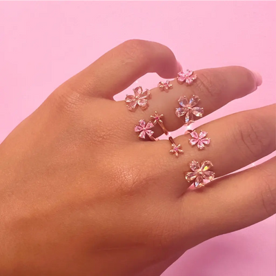 Blossom Pink Ring - Rings - 3