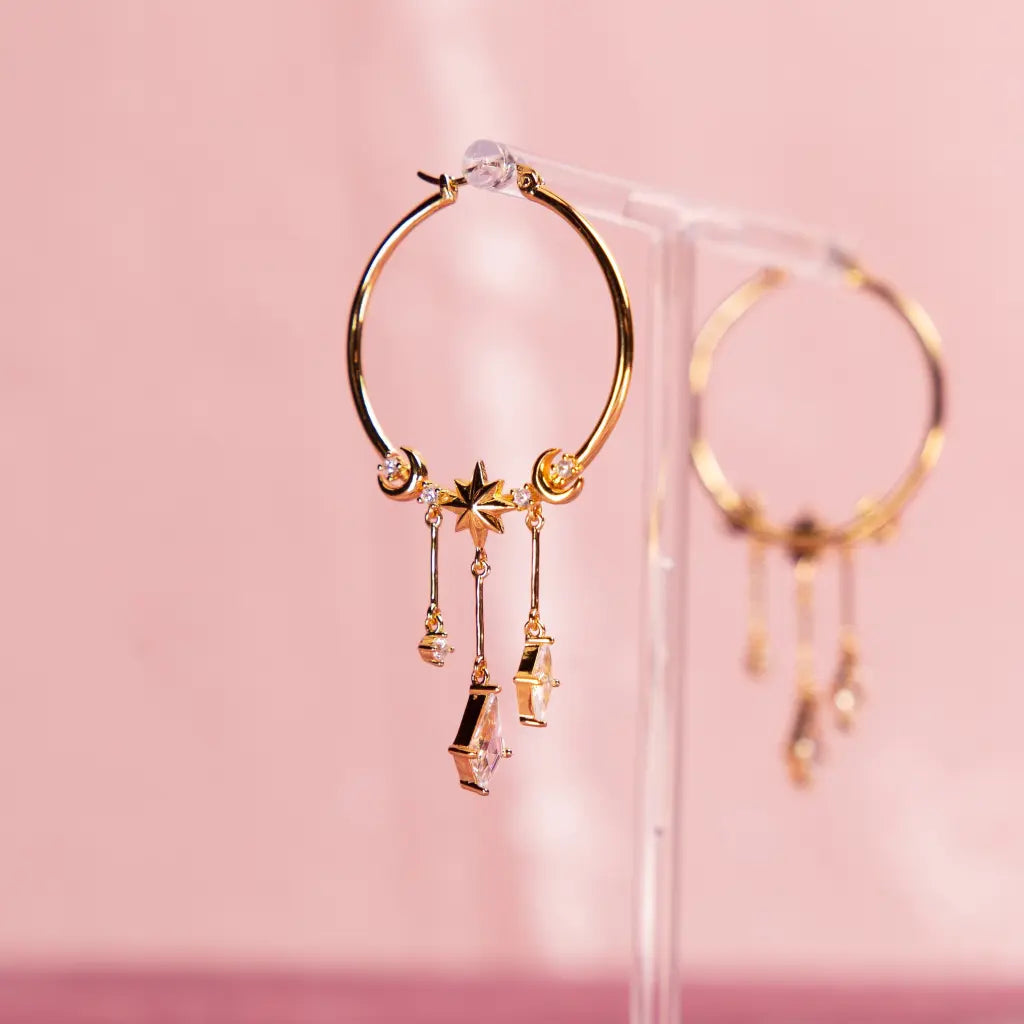 Cassandra Hoops - Earrings - 3