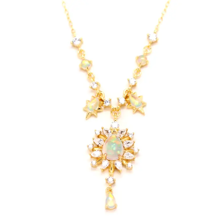 Josephine Opal Necklace - Pendants - 1