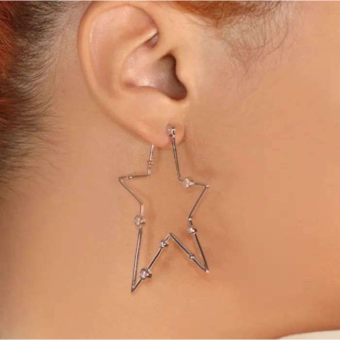 Lucy Hoop Earrings - Earrings - 4