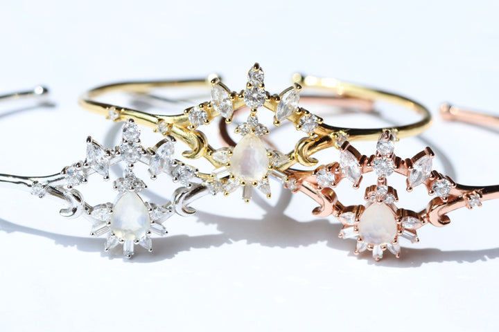 Victoria Bangles - Rose Gold